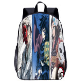 YOIYEN Kimetsu No Yaiba Large School Backpack Primary School Book Bag For Boy And Girl