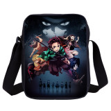 Kimetsu No Yaiba Small Messenger Bag Janpan Anime Cartoon Kids Satchel Bag