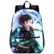 YOIYEN Anime Cartoon Backpack Large Capacity Kids School Bag Back To School Best Gift