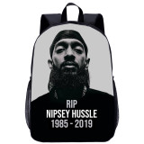 YOIYEN Nipsey Hussle School Bag Large Student Backpack For Boy And Girl