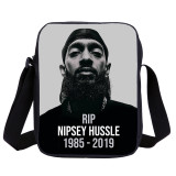 Nipsey Hussle Small Messenger Bag School Satchel Bag For Children