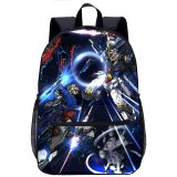 YOIYEN MOBILE SUIT GUNDAM Backpack Anime Cartoon School Book Bag For Teenager
