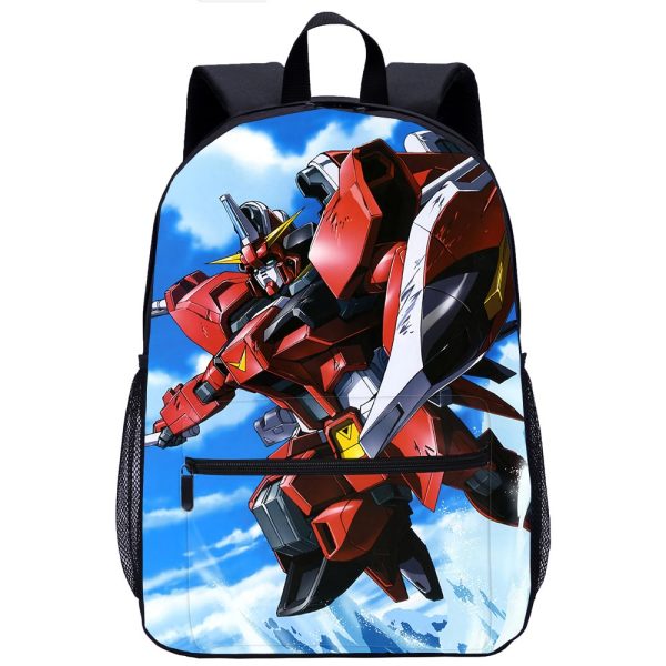 YOIYEN MOBILE SUIT GUNDAM Backpack Anime Cartoon School Book Bag For Teenager