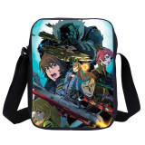 Wholesale Messenger Bag Space Battleship Yamato Cartoon Small Satchel Bag