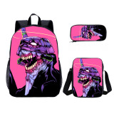 Neon Genesis Evangelion Backpack Set Wholesale Cartoon Kids School Bag