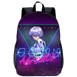YOIYEN Wholesale Anime School Backpack Cartoon Neon Genesis Evangelion Student Backpack