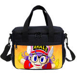 Dr. Slump Lunch Bag Anime Cartoon Kids Instulated Thermal Tote Bag For Food