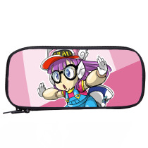 Wholesale Pencil Bag Cartoon Dr. Slump School Roomy Pencil Box For Kids
