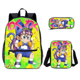 YOIYEN 3PCS School Daypack Cartoon Dr. Slump Large Capacity School Bag Set Wholesale