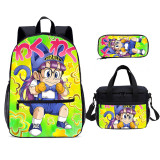 YOIYEN Wholesale Cartoon School Backpack Dr. Slump School Bag Set For Girl