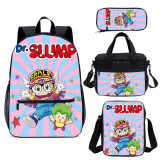 YOIYEN Wholesale 4PCS School Book Bag Dr. Slump Cartoon Print School Backpack In Bulk