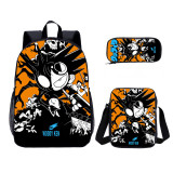 YOIYEN Wholesale Cartoon School Backpack Set Large 3 PCS Cyborg Kuro Chan Daypack