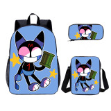 YOIYEN Wholesale Cartoon School Backpack Set Large 3 PCS Cyborg Kuro Chan Daypack