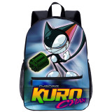YOIYEN Wholesale Cartoon Backpack Cyborg Kuro Chan School Student Book Bag For Children