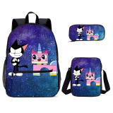 YOIYEN Wholesale Anime Backpack Set Cyborg Kuro Chan School Bag For Boy And Girl