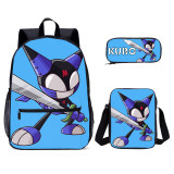 YOIYEN Wholesale Anime Backpack Set Cyborg Kuro Chan School Bag For Boy And Girl