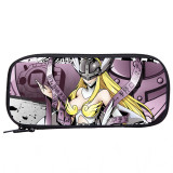 Wholesale Cartoon Pencil Bag Digimon Digital Monster School Pencil Box For Boy