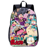 YOIYEN Wholesale Anime Backpack Nintama Rantarou Print Polyester School Bag For Kids