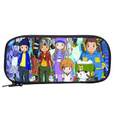 Wholesale Cartoon Pencil Bag Digimon Digital Monster School Pencil Box For Boy