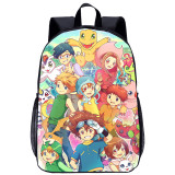 YOIYEN Wholesale Backpack Kids Digimon Digital Monster School Bag For Boy And Girl