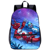 YOIYEN Large Backpack Digimon Digital Monster 3D Print School Bag For Boy And Girl