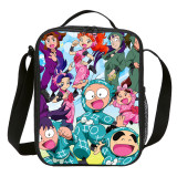 Wholesale Lunch Bag Cartoon Nintama Rantarou Print School Thermal Bag For Meal