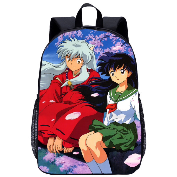 YOIYEN Wholesale Large Backpack Janpan Cartoon Print Inuyasha School Bag For Kids