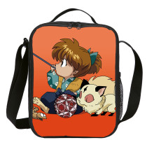 Wholesale Children Lunch Bag Inuyasha Small Tote Thermal Bag For School