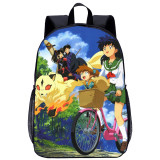 YOIYEN Wholesale Large Backpack Janpan Cartoon Print Inuyasha School Bag For Kids