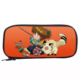 Wholesale School Pencil Box Kids Cartoon Inuyasha Pencil Bag For Boy And Girl