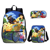YOIYEN Wholesale School Backppack Set Inuyasha School Bag With Satchel For Kids