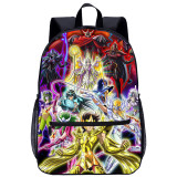 YOIYEN Saint Seiya School Bag 3D Cartoon Print School Backpack For Teenager