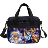 Wholesale Saint Seiya Lunch Bag Anime Cartoon Kids Tote Thermal Bag For 2 Person