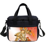 Wholesale Saint Seiya Lunch Bag Anime Cartoon Kids Tote Thermal Bag For 2 Person