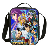 Wholesale School Lunch Bag Saint Seiya Small Tote Thermal Bag For Kids