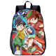 YOIYEN Wholesale Large Backpack Janpan Cartoon Print Let's & Go School Bag For Kids