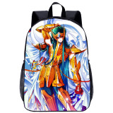 YOIYEN Wholesale Saint Seiya Backpack Kids Cartoon Print School Bag For Boy And Girl
