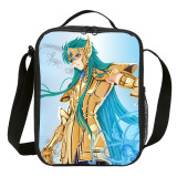 Wholesale School Lunch Bag Saint Seiya Small Tote Thermal Bag For Kids