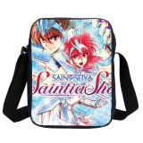 Wholesale Saint Seiya Crossbody Messenger Bag Kids Cartoon Small  Satchel Bag
