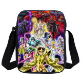 Wholesale Saint Seiya Crossbody Messenger Bag Kids Cartoon Small  Satchel Bag