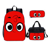 YOIYEN My Magic Pet Morphle Kids Backpack Set With Lunch Bag Teenager Daypack 3 In 1