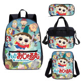 YOIYEN Wholesale Prince Mackaroo Backpack Set 4 PCS Cartoon Kids School Bag With Lunch Bag