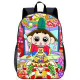 YOIYEN Wholesale Large Backpack Janpan Cartoon Print Prince Mackaroo School Bag For Kids