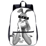 YOIYEN Wholesale Cartoon Backpack Teenager Sugoi Senpai Waifu Material School Bag For Boy And Girl