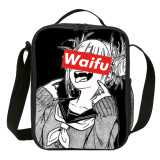 Wholesale School Lunch Bag Sugoi Senpai Waifu Material Small Tote Thermal Bag For Children