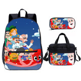 YOIYEN My Magic Pet Morphle School Bag Set Wholesale Cartoon Boy And Girl School Backpack 3 In 1