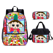YOIYEN Prince Mackaroo School Bag Set Wholesale Cartoon Boy And Girl School Backpack 3 In 1