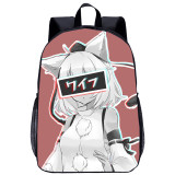 YOIYEN Wholesale Large Backpack Janpan Cartoon Sugoi Senpai Waifu Material School Bag For Kids