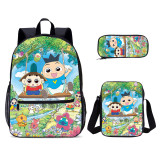 YOIYEN Wholesale Prince Mackaroo School Backppack Set Cartoon School Bag With Satchel For Children