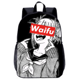 YOIYEN Wholesale Large Backpack Janpan Cartoon Sugoi Senpai Waifu Material School Bag For Kids